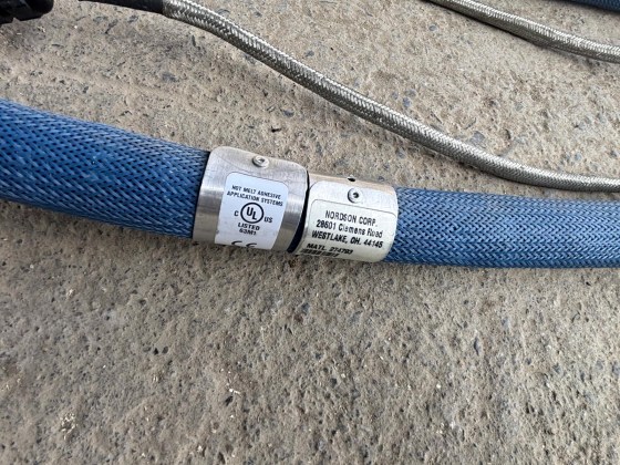 Nordson Heated Hoses 8ft Pic 02